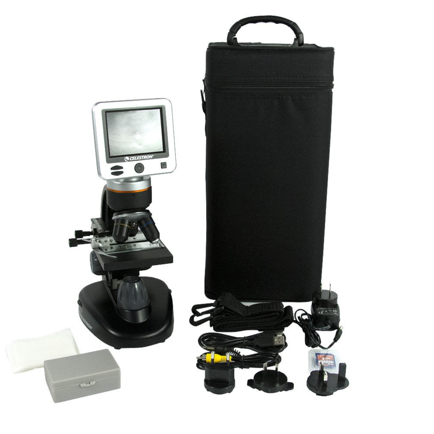 アウトレット】CELESTRON 顕微鏡 LCD デジタル顕微鏡Ⅱ【SDカード