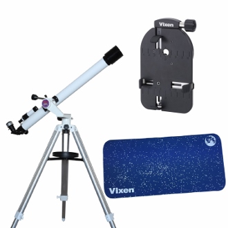 Vixen 天体望遠鏡 ミニポルタ SPACE TRAVELER D60 mono スマホ撮影 