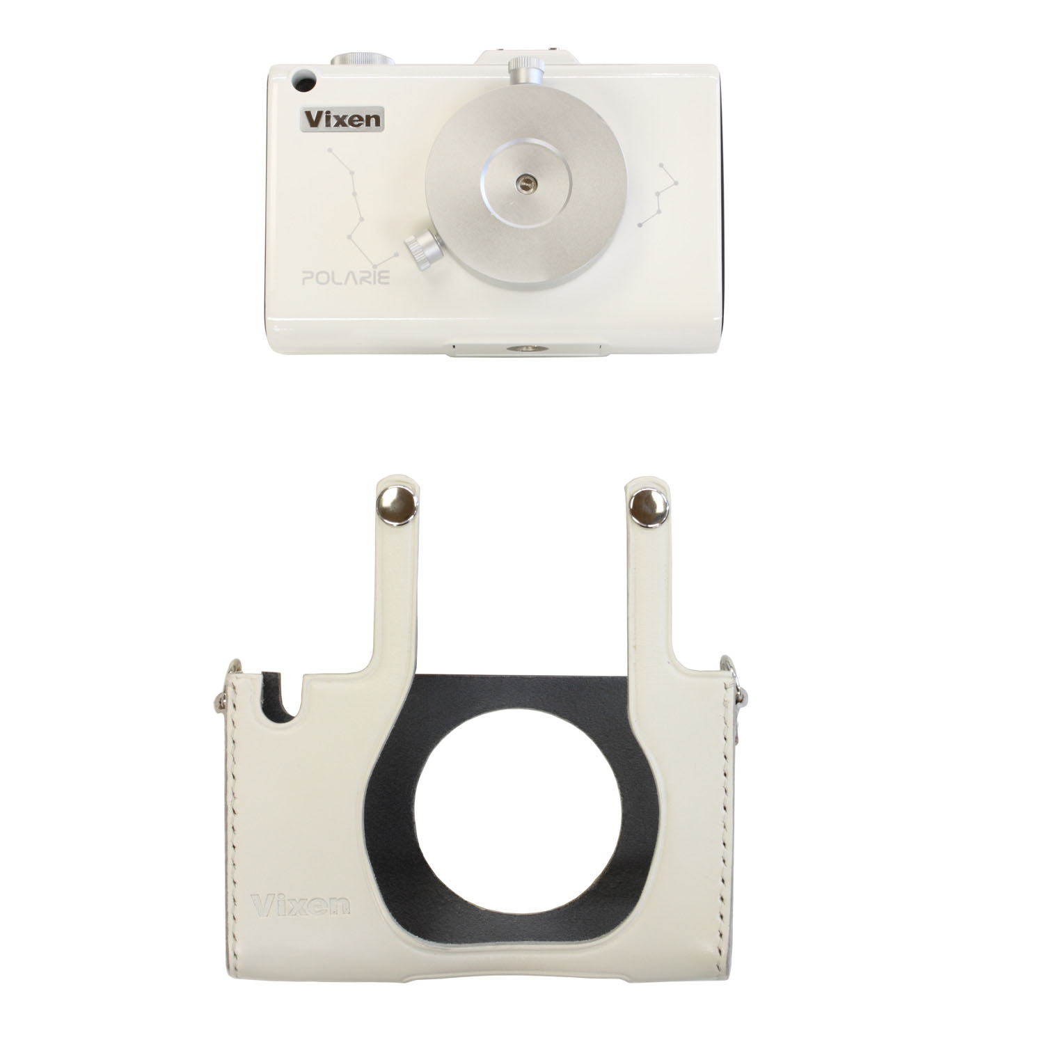 【ひげボーボー様】専用 Vixen ポータブル赤道儀 ポラリエ用本革ケース（WT） | ビクセン