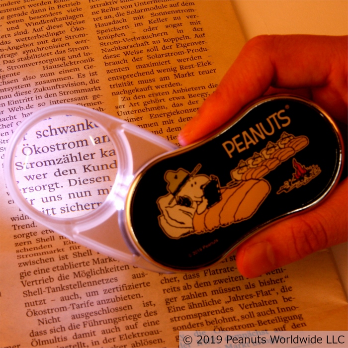 ルーペ PEANUTS LEDポケット35 BLACK | ビクセン オンラインストア